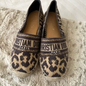 Dior Women's Espadrilles - Brown and Black